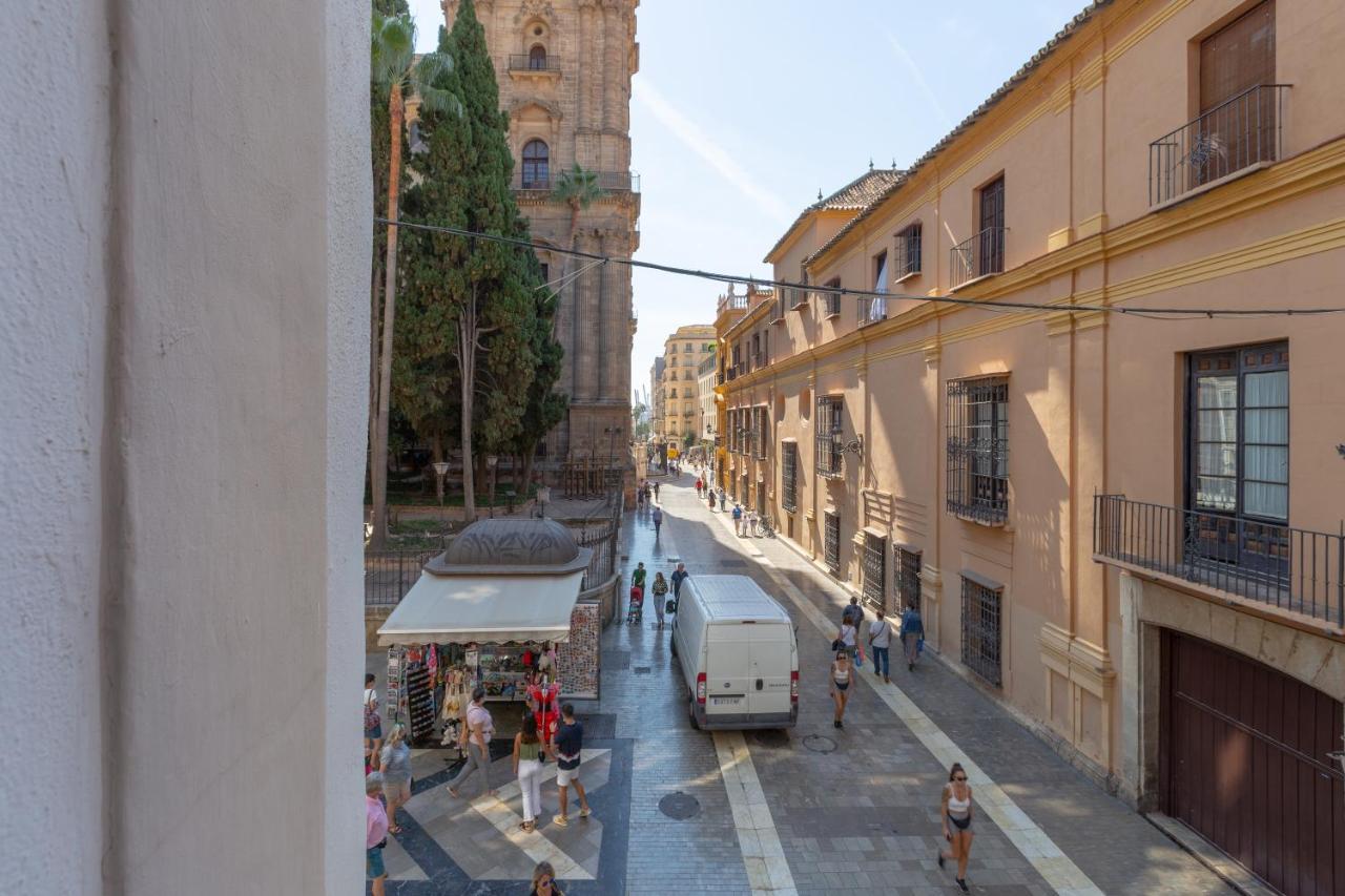 Luminoso Apartamento De Dos Habitaciones Con Vistas A Las Catedral مالقة المظهر الخارجي الصورة