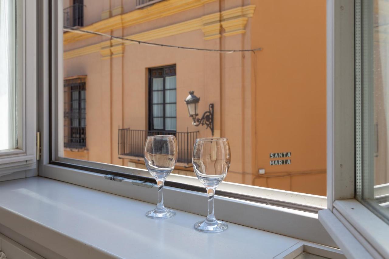 Luminoso Apartamento De Dos Habitaciones Con Vistas A Las Catedral مالقة المظهر الخارجي الصورة
